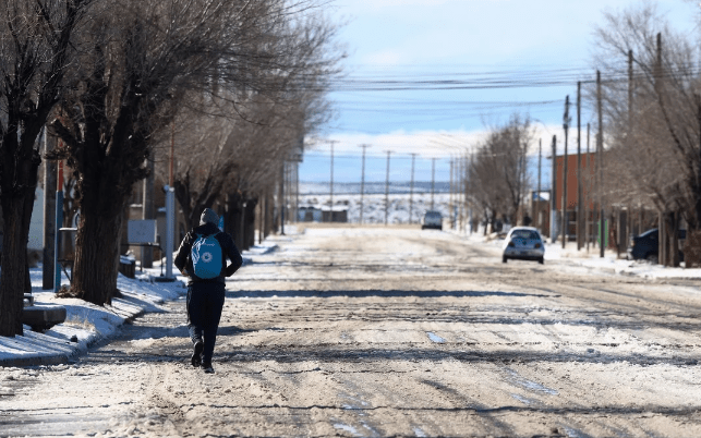 Maquinchao, Río Negro, registró la temperatura más baja del país:&nbsp;-18°C