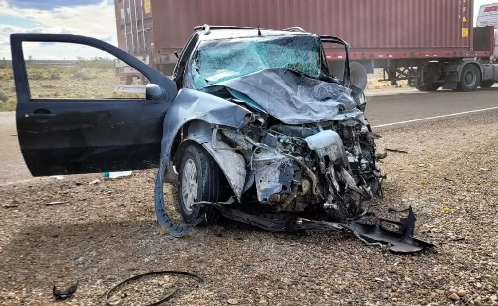 Accidente fatal en la Ruta 3: fallece conductor de Santa&nbsp;Cruz